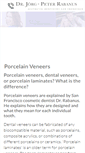 Mobile Screenshot of porcelain-veneers.aesthetic-dentistry.com